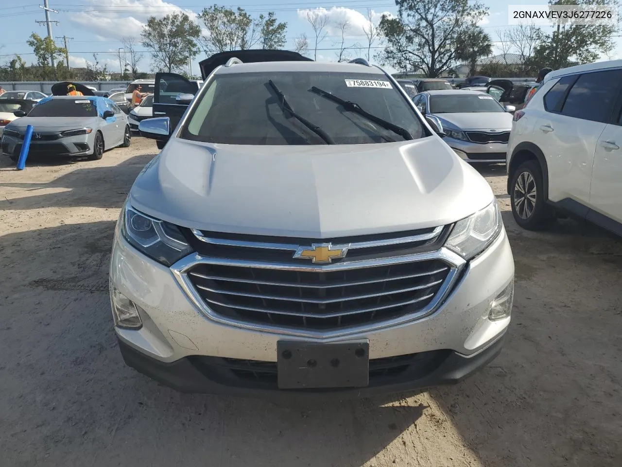 2018 Chevrolet Equinox Premier VIN: 2GNAXVEV3J6277226 Lot: 75883194