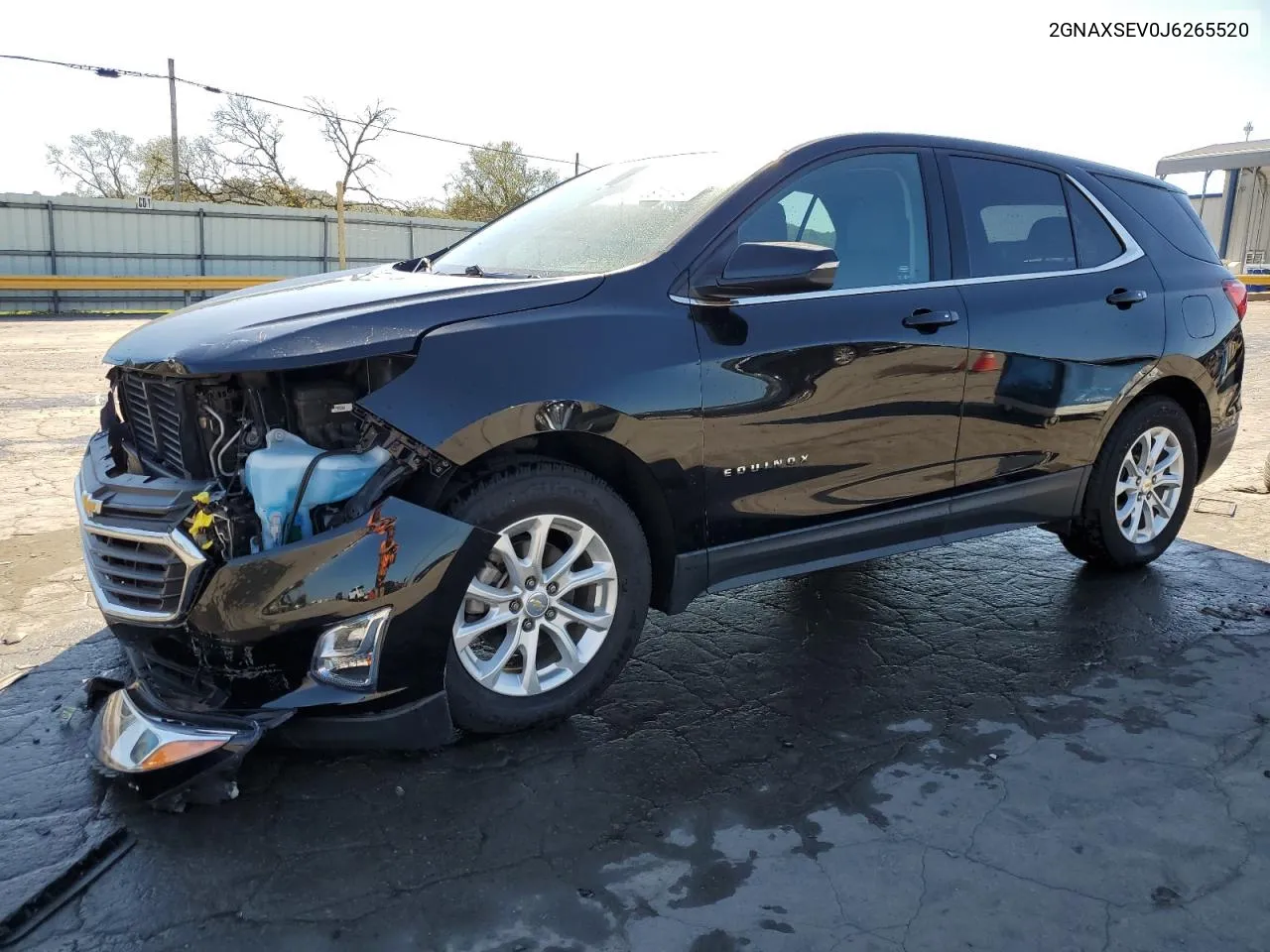 2018 Chevrolet Equinox Lt VIN: 2GNAXSEV0J6265520 Lot: 75915124