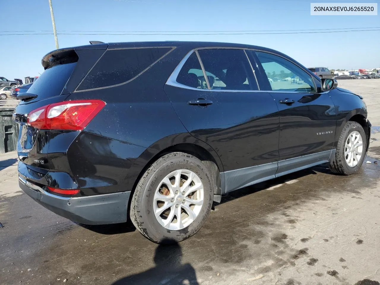 2018 Chevrolet Equinox Lt VIN: 2GNAXSEV0J6265520 Lot: 75915124