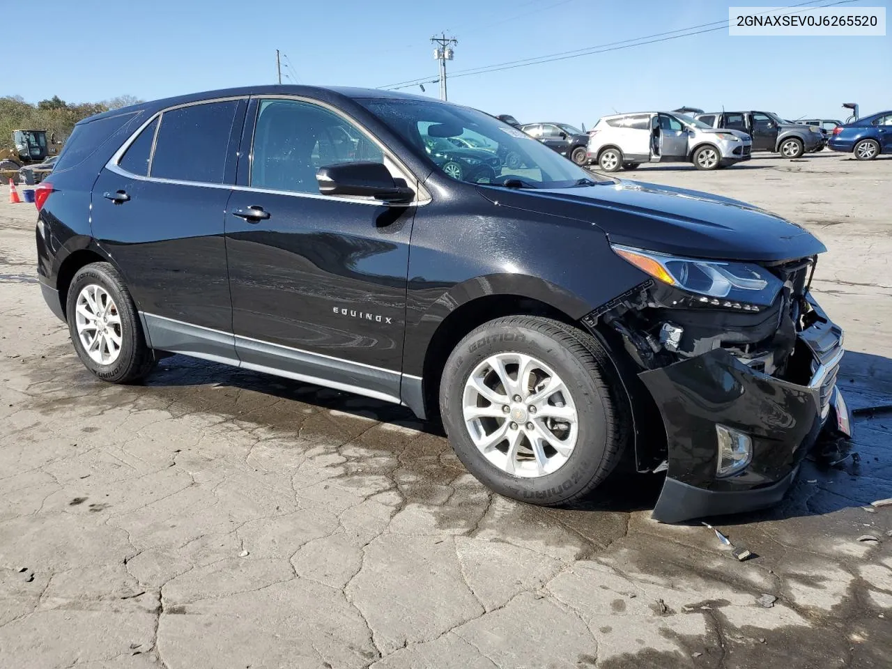 2018 Chevrolet Equinox Lt VIN: 2GNAXSEV0J6265520 Lot: 75915124