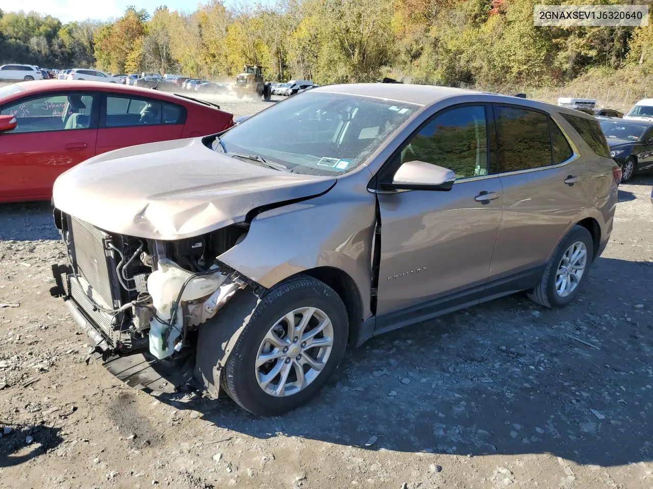 2018 Chevrolet Equinox Lt VIN: 2GNAXSEV1J6320640 Lot: 75945344