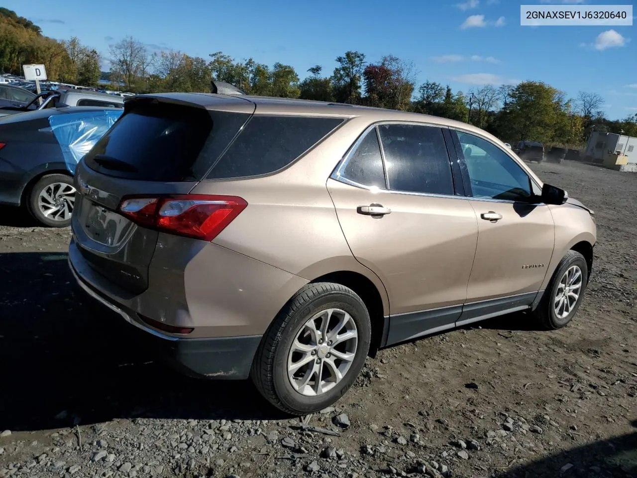 2018 Chevrolet Equinox Lt VIN: 2GNAXSEV1J6320640 Lot: 75945344