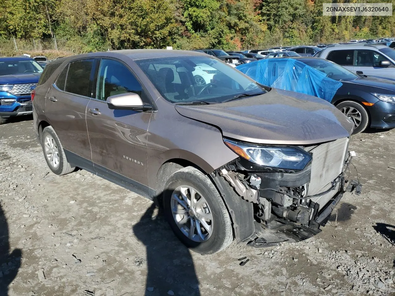 2018 Chevrolet Equinox Lt VIN: 2GNAXSEV1J6320640 Lot: 75945344