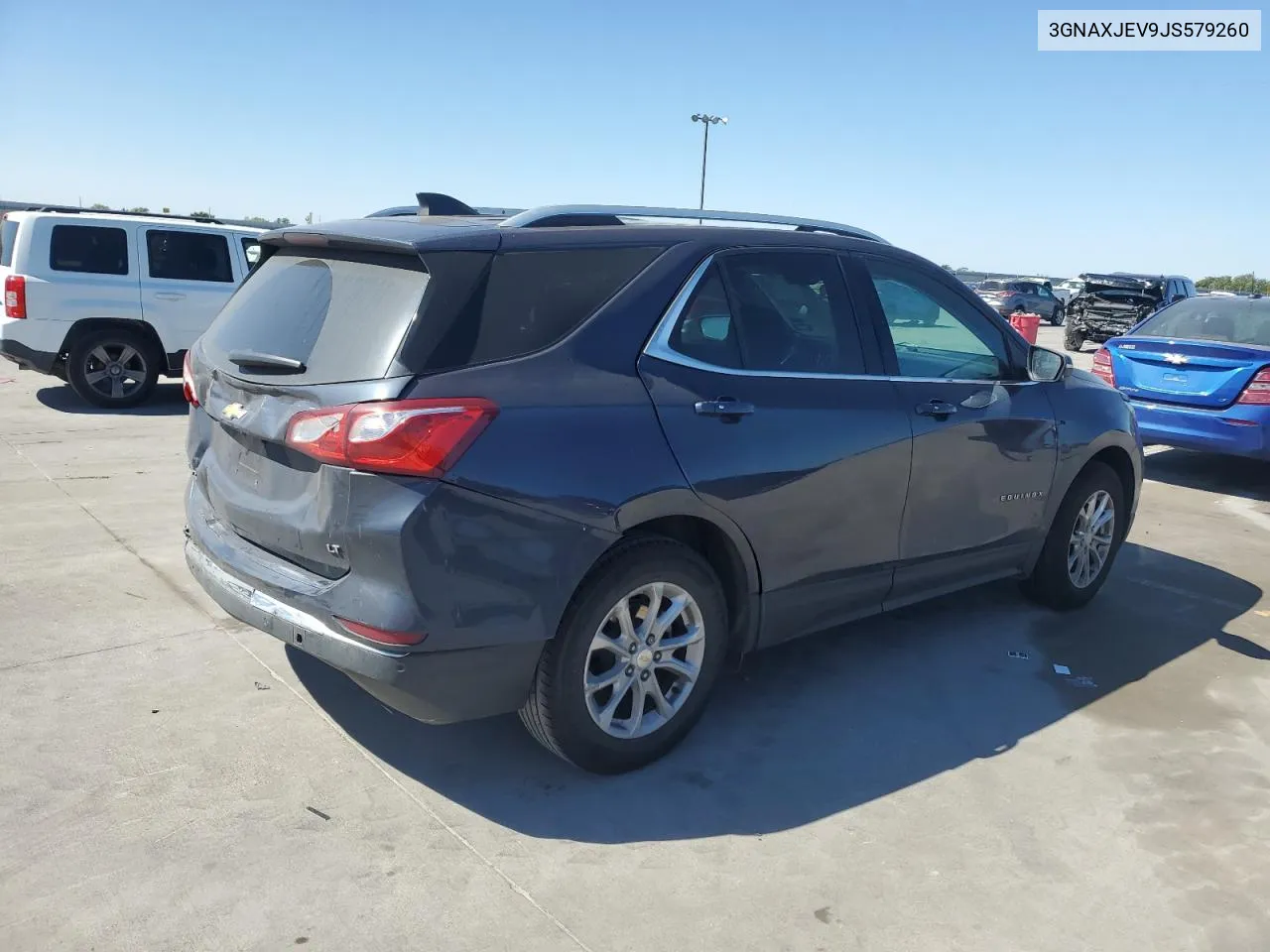 2018 Chevrolet Equinox Lt VIN: 3GNAXJEV9JS579260 Lot: 75955224