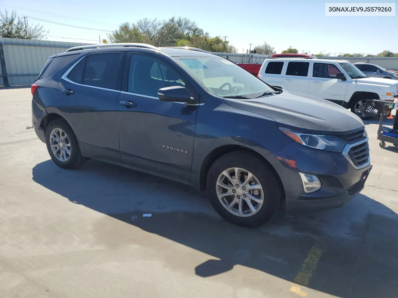 2018 Chevrolet Equinox Lt VIN: 3GNAXJEV9JS579260 Lot: 75955224