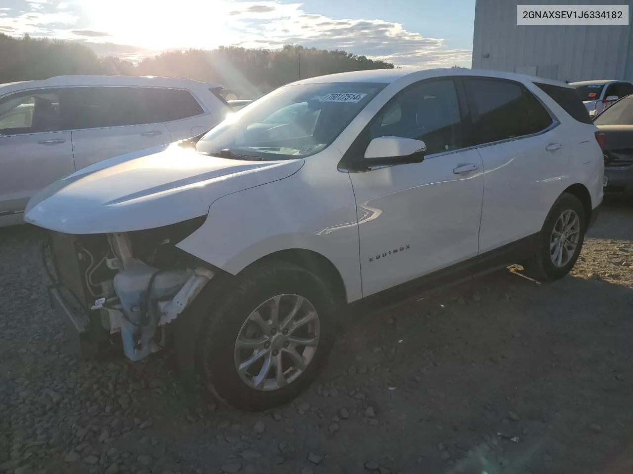 2018 Chevrolet Equinox Lt VIN: 2GNAXSEV1J6334182 Lot: 76017514