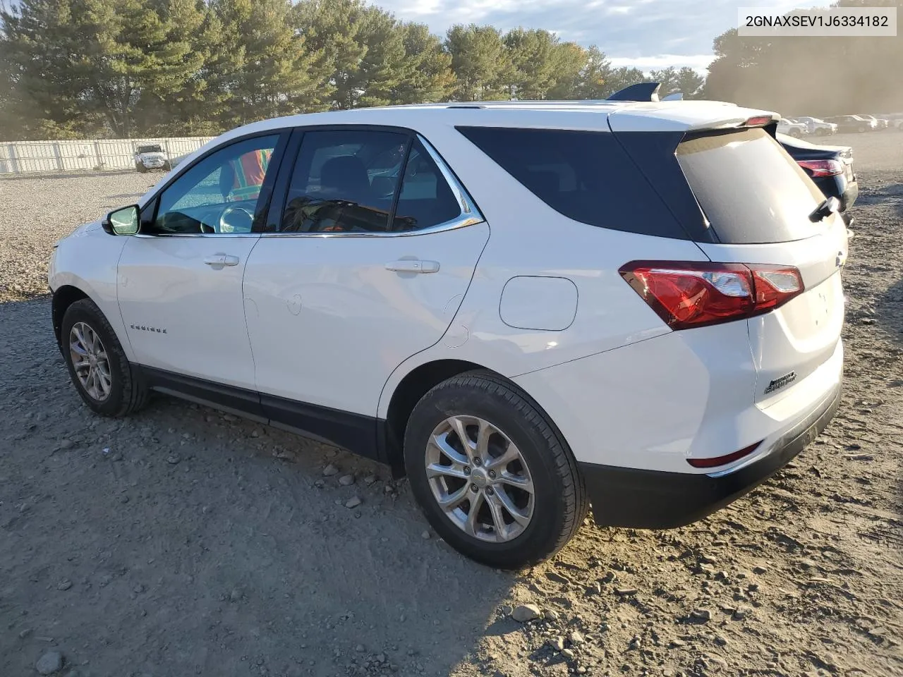 2018 Chevrolet Equinox Lt VIN: 2GNAXSEV1J6334182 Lot: 76017514