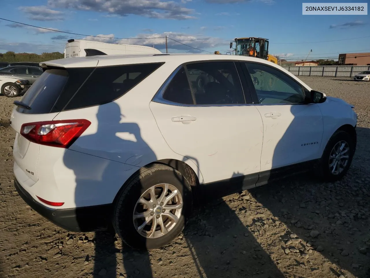 2018 Chevrolet Equinox Lt VIN: 2GNAXSEV1J6334182 Lot: 76017514