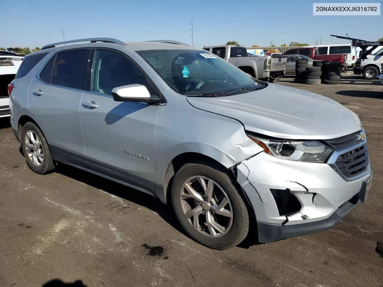 2018 Chevrolet Equinox Lt VIN: 2GNAXKEXXJ6316782 Lot: 76018064