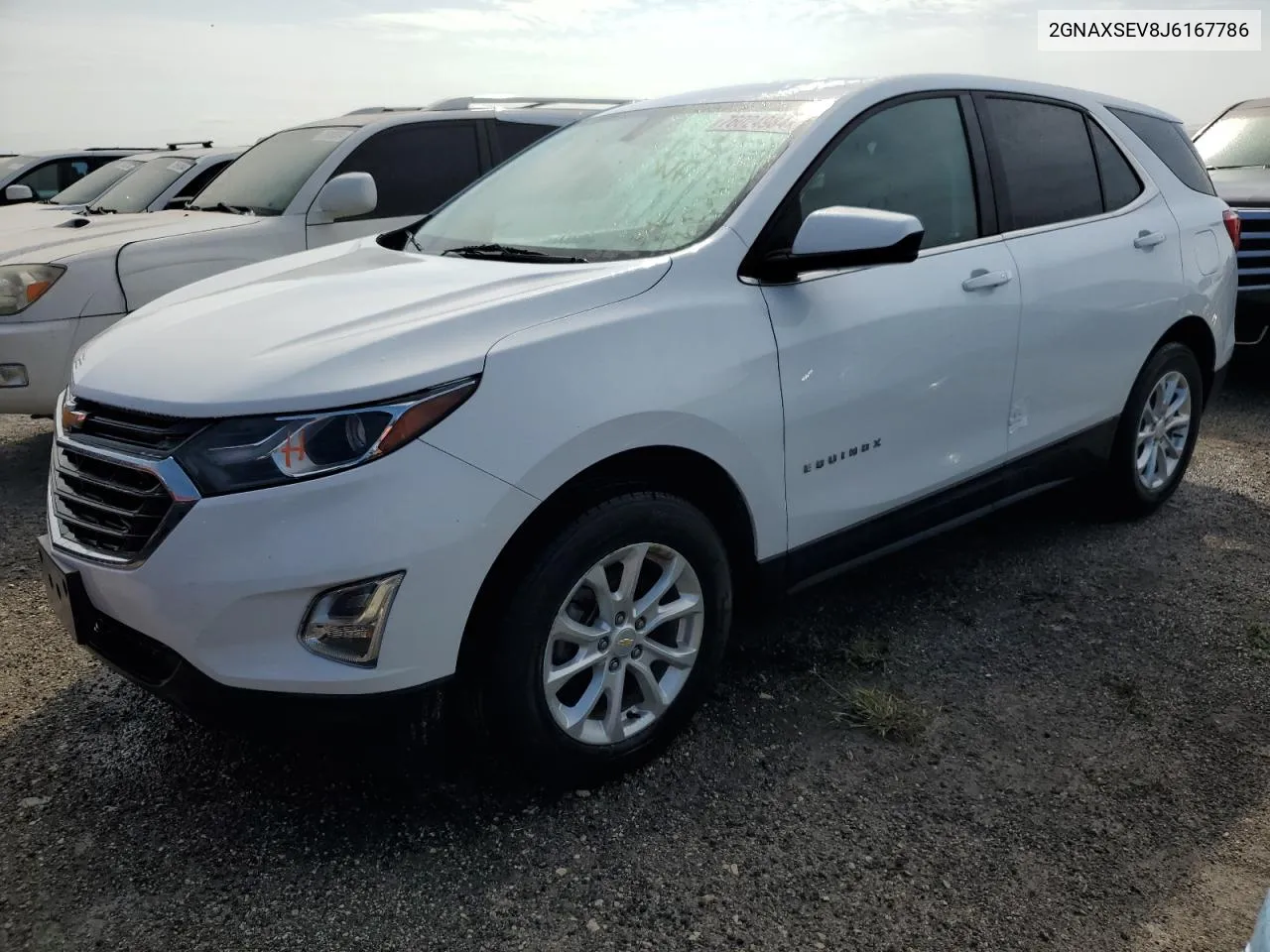 2018 Chevrolet Equinox Lt VIN: 2GNAXSEV8J6167786 Lot: 76024984