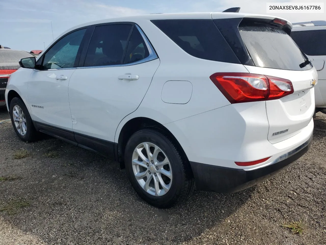 2018 Chevrolet Equinox Lt VIN: 2GNAXSEV8J6167786 Lot: 76024984