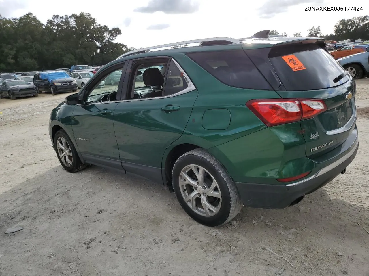 2018 Chevrolet Equinox Lt VIN: 2GNAXKEX0J6177424 Lot: 76027774