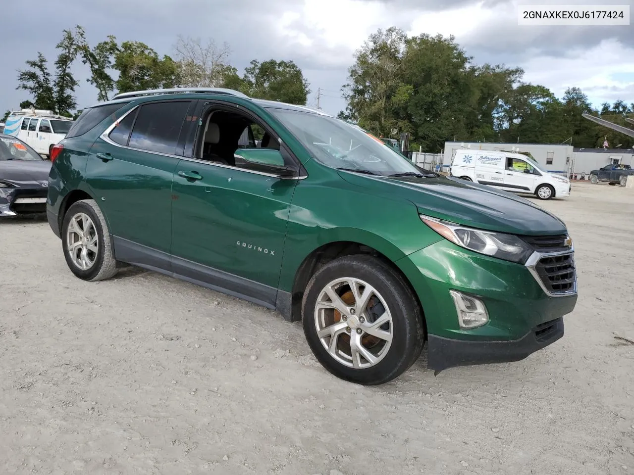 2018 Chevrolet Equinox Lt VIN: 2GNAXKEX0J6177424 Lot: 76027774