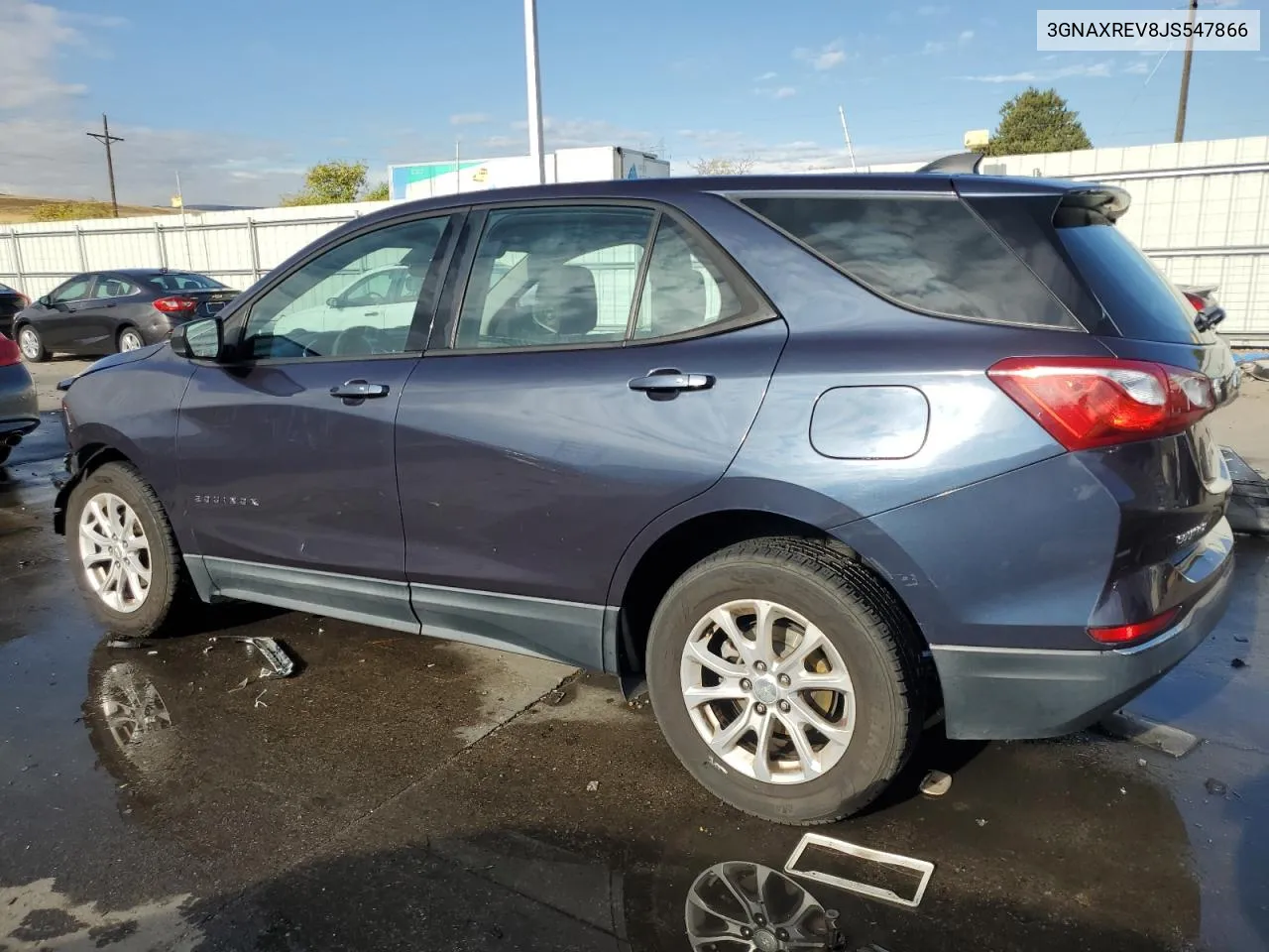 2018 Chevrolet Equinox Ls VIN: 3GNAXREV8JS547866 Lot: 76051224