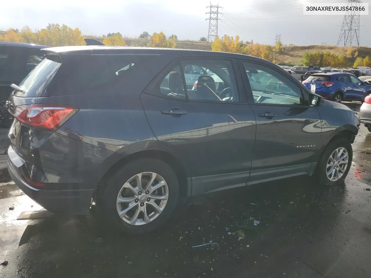 2018 Chevrolet Equinox Ls VIN: 3GNAXREV8JS547866 Lot: 76051224