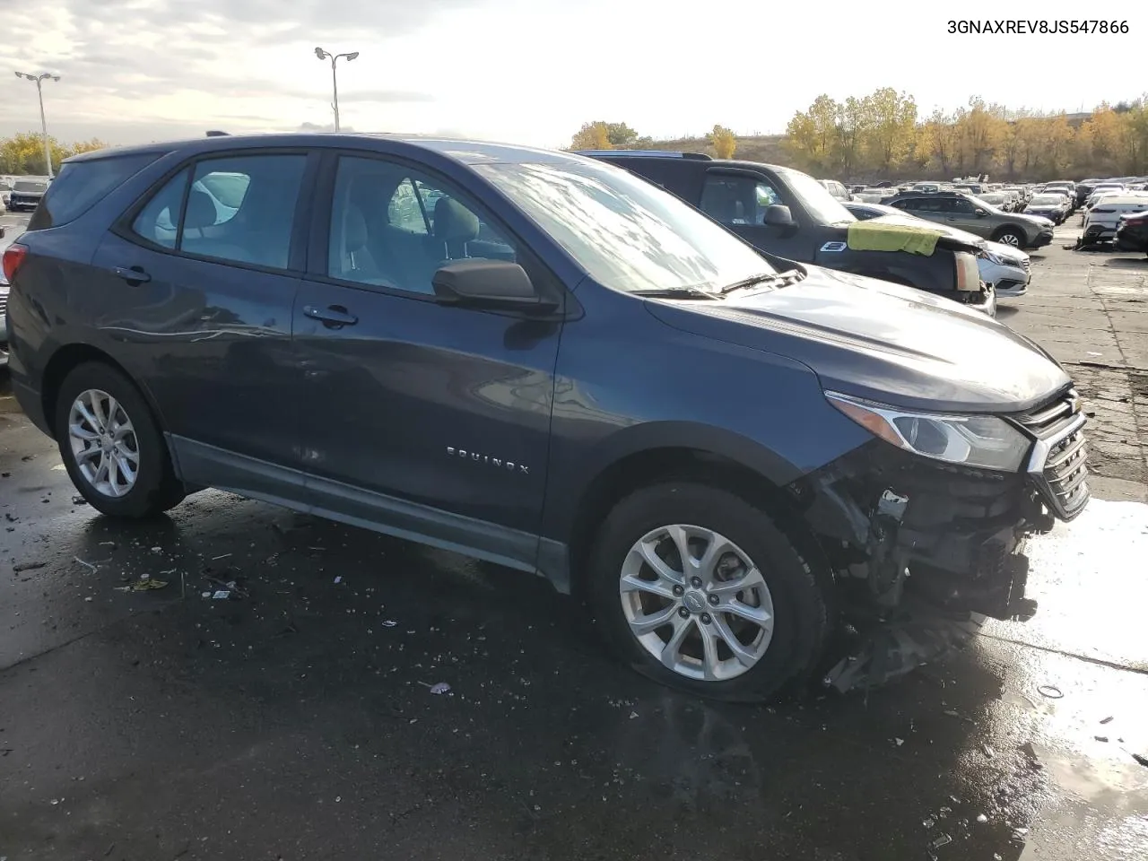 2018 Chevrolet Equinox Ls VIN: 3GNAXREV8JS547866 Lot: 76051224