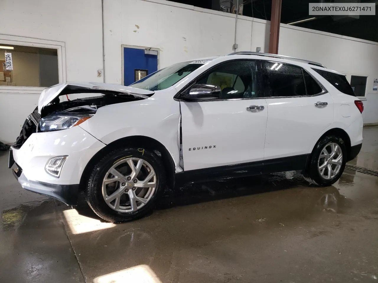 2018 Chevrolet Equinox Lt VIN: 2GNAXTEX0J6271471 Lot: 76098414