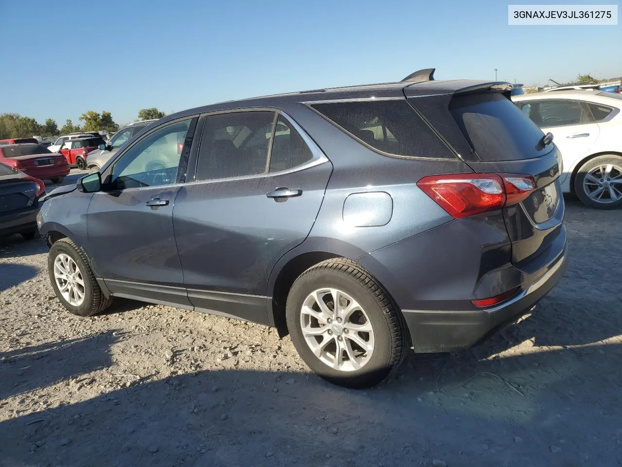 2018 Chevrolet Equinox Lt VIN: 3GNAXJEV3JL361275 Lot: 76110674