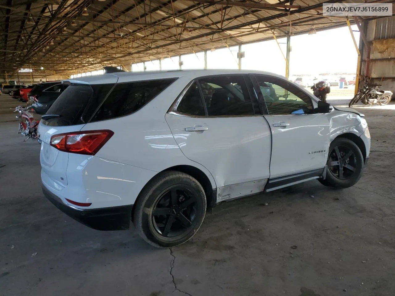 2018 Chevrolet Equinox Lt VIN: 2GNAXJEV7J6156899 Lot: 76119974