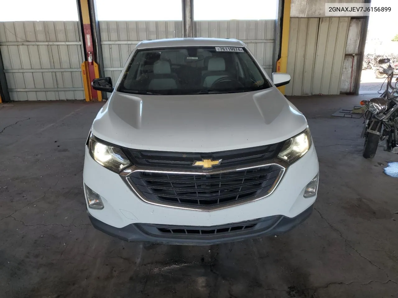 2018 Chevrolet Equinox Lt VIN: 2GNAXJEV7J6156899 Lot: 76119974