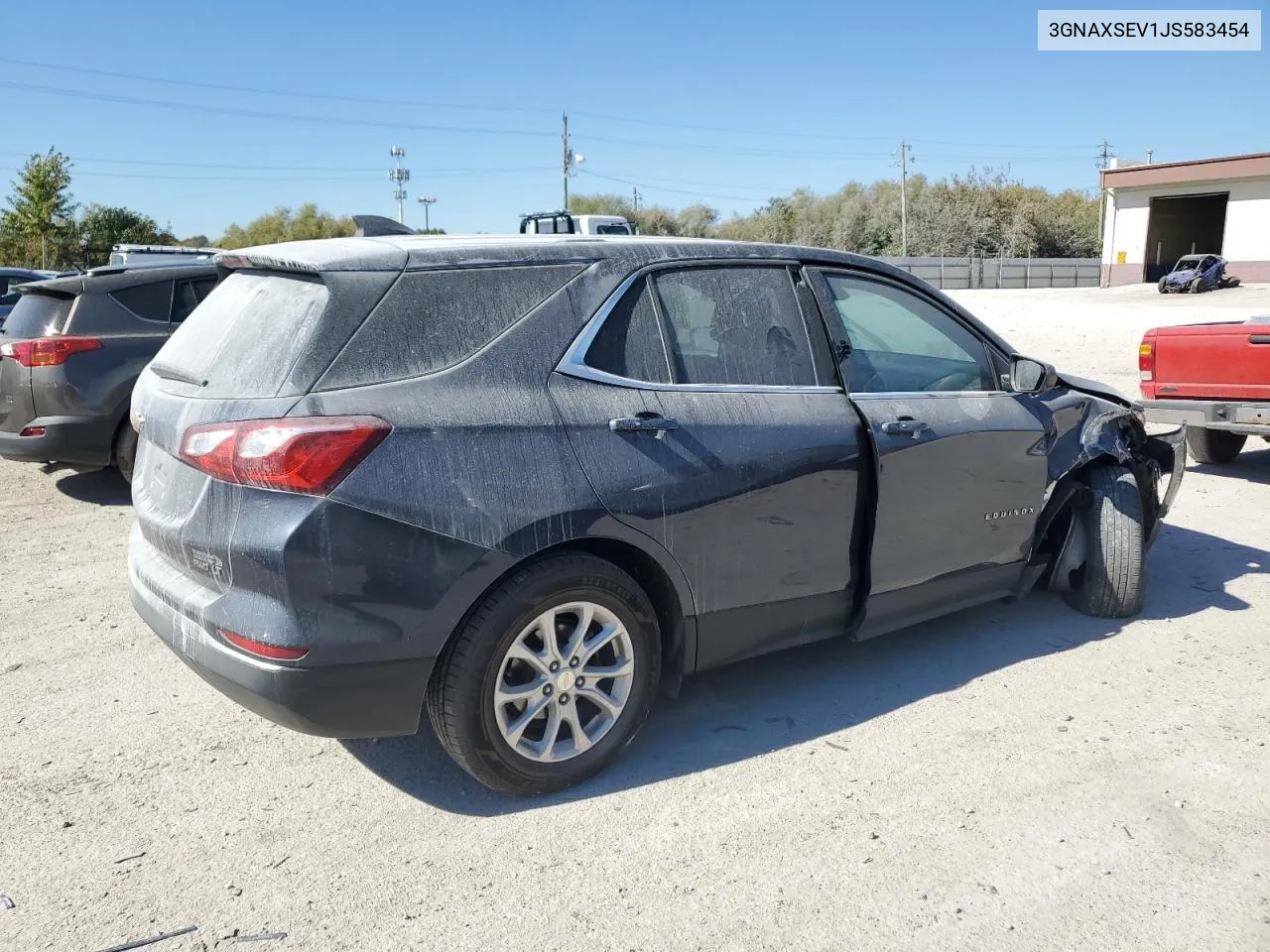 2018 Chevrolet Equinox Lt VIN: 3GNAXSEV1JS583454 Lot: 76147654