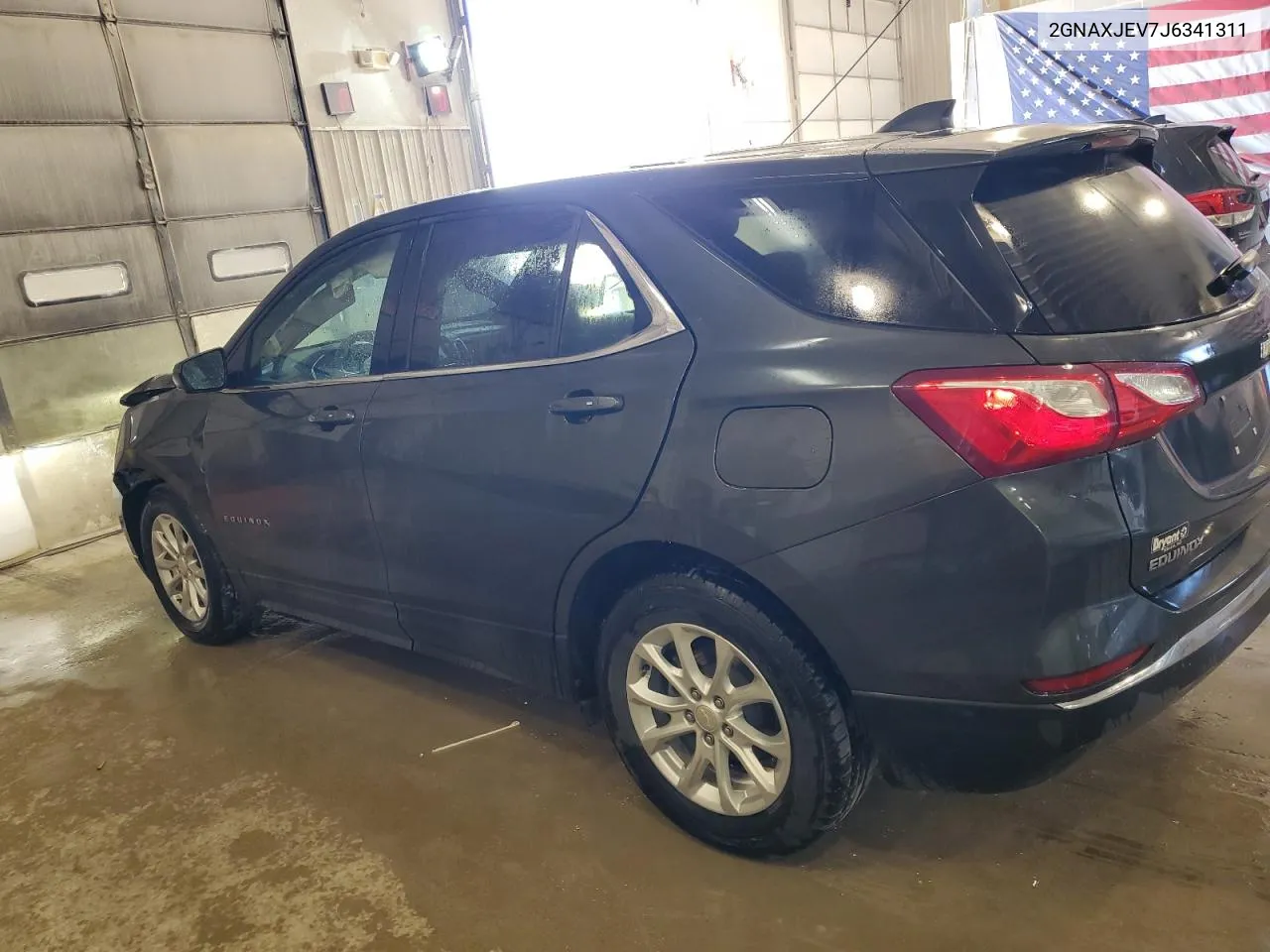 2018 Chevrolet Equinox Lt VIN: 2GNAXJEV7J6341311 Lot: 76180114