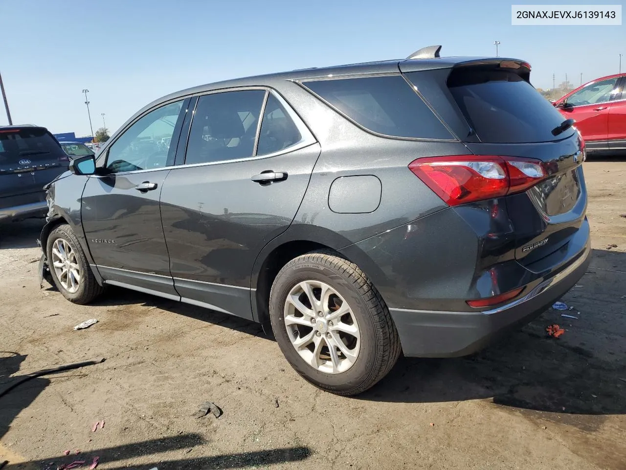 2018 Chevrolet Equinox Lt VIN: 2GNAXJEVXJ6139143 Lot: 76205374