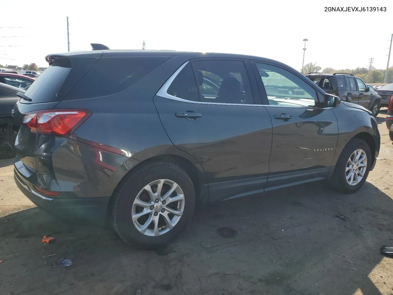 2018 Chevrolet Equinox Lt VIN: 2GNAXJEVXJ6139143 Lot: 76205374