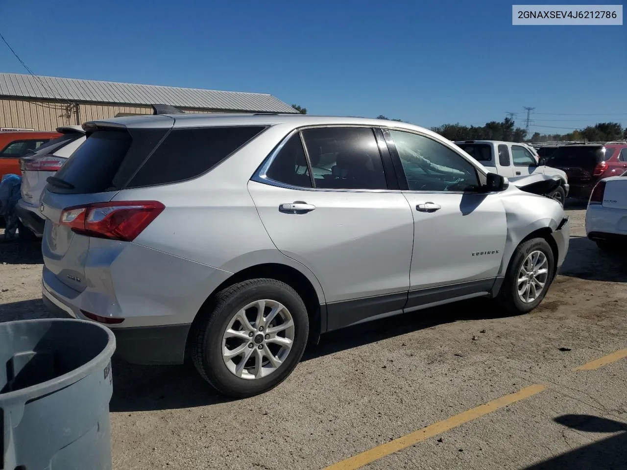 2018 Chevrolet Equinox Lt VIN: 2GNAXSEV4J6212786 Lot: 76270744