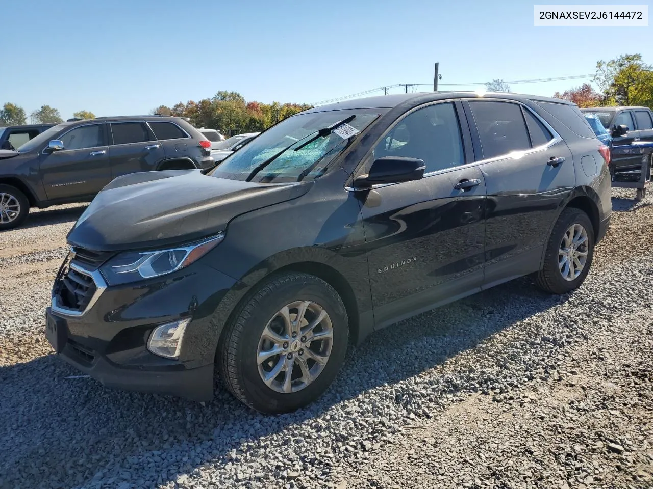 2018 Chevrolet Equinox Lt VIN: 2GNAXSEV2J6144472 Lot: 76291994