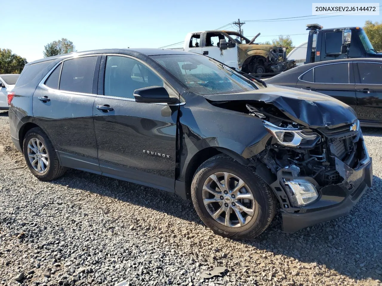 2018 Chevrolet Equinox Lt VIN: 2GNAXSEV2J6144472 Lot: 76291994