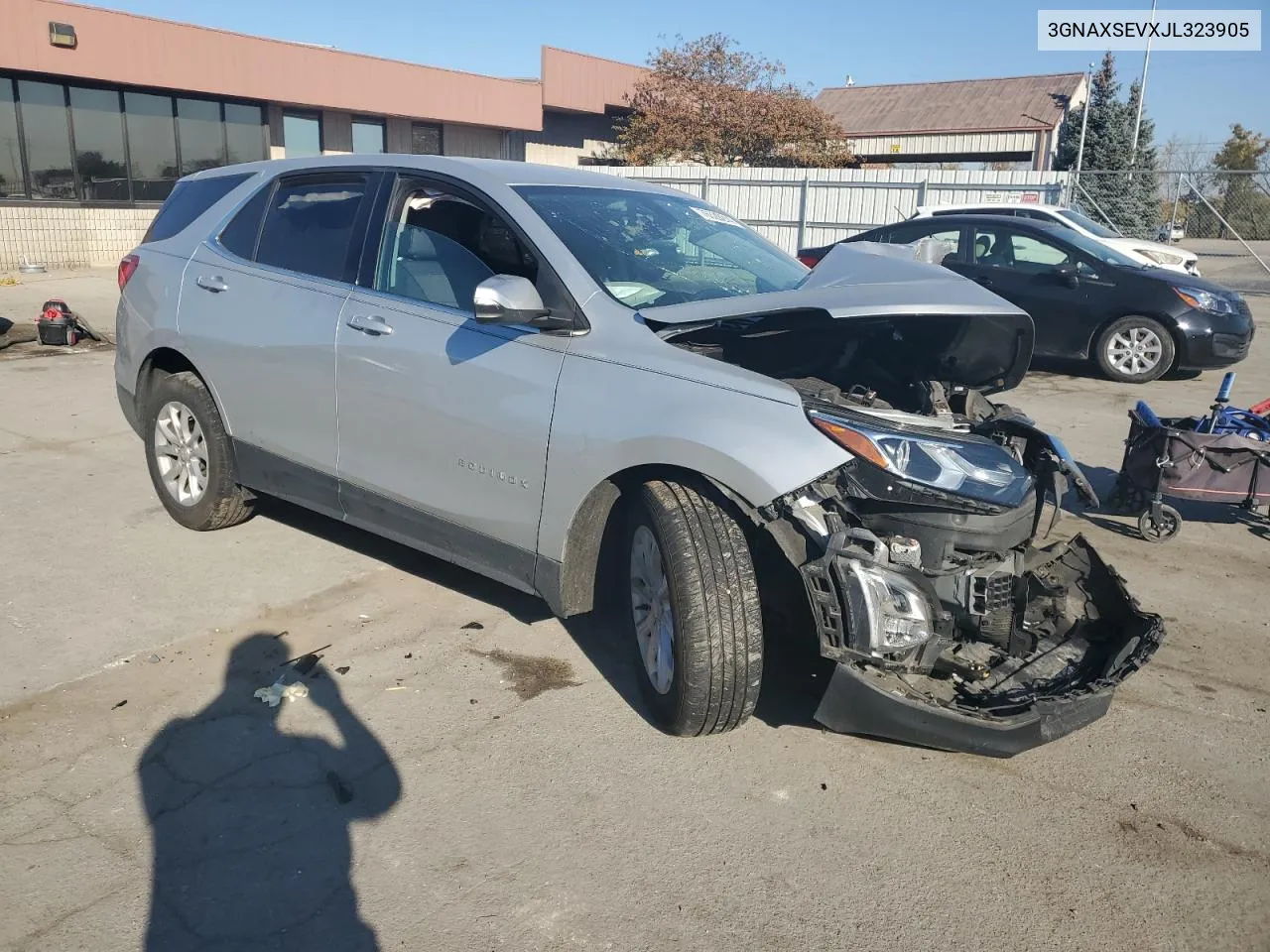 2018 Chevrolet Equinox Lt VIN: 3GNAXSEVXJL323905 Lot: 76329244