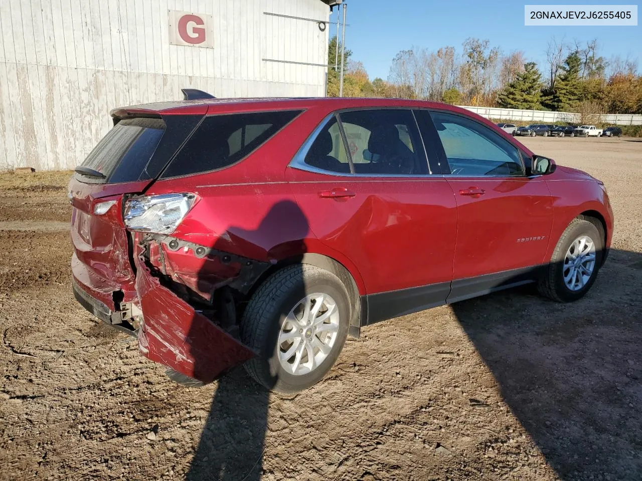 2018 Chevrolet Equinox Lt VIN: 2GNAXJEV2J6255405 Lot: 76373034