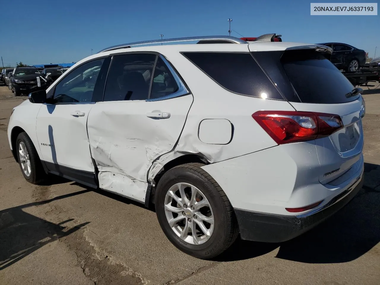 2018 Chevrolet Equinox Lt VIN: 2GNAXJEV7J6337193 Lot: 76373794