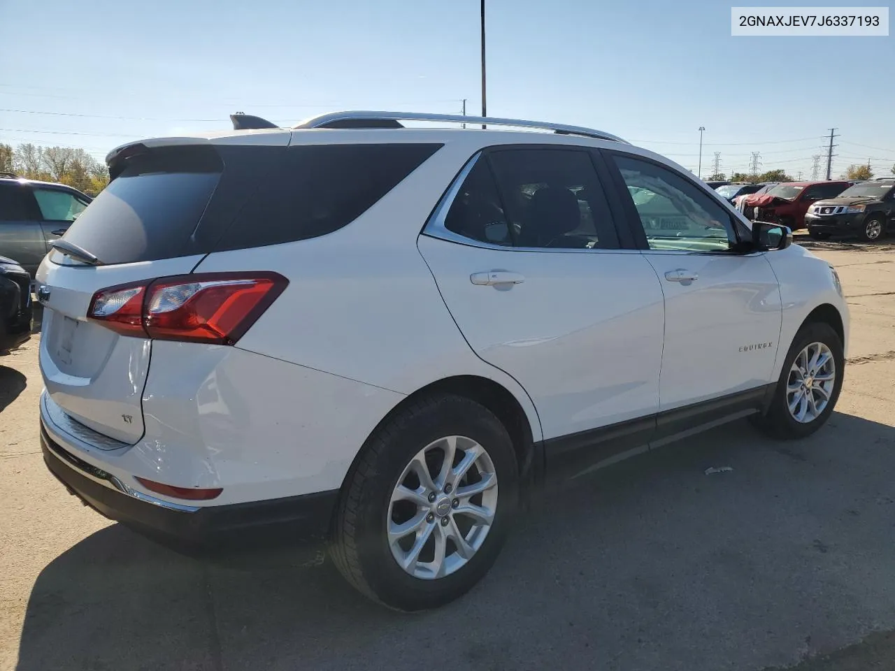 2018 Chevrolet Equinox Lt VIN: 2GNAXJEV7J6337193 Lot: 76373794