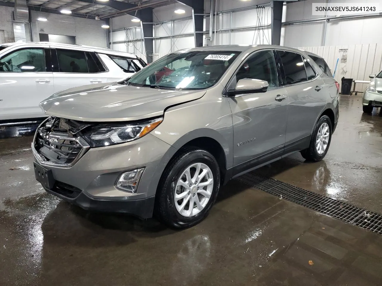 2018 Chevrolet Equinox Lt VIN: 3GNAXSEV5JS641243 Lot: 76385414