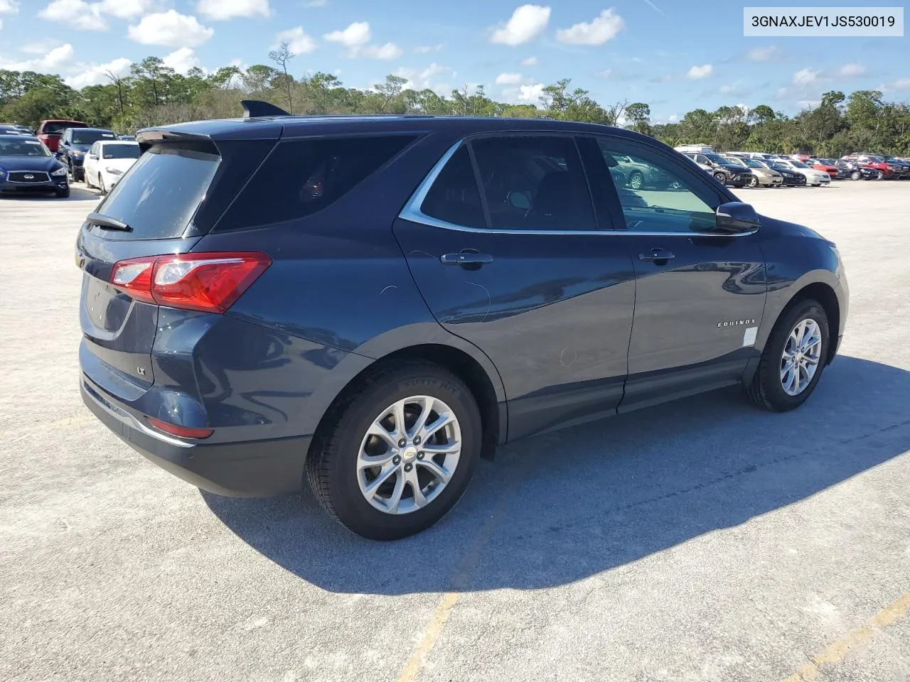 2018 Chevrolet Equinox Lt VIN: 3GNAXJEV1JS530019 Lot: 76439504