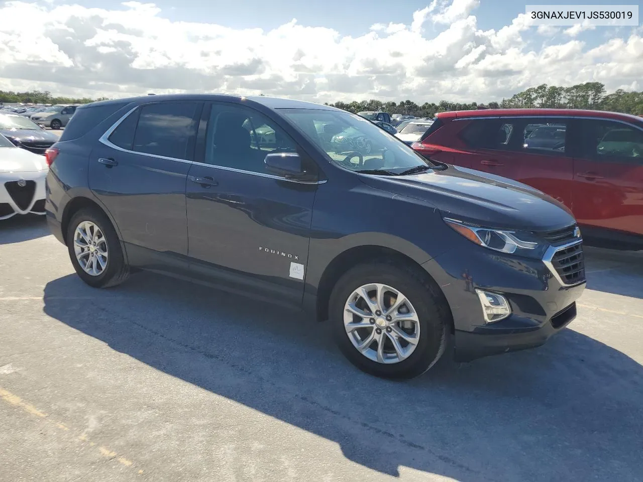 2018 Chevrolet Equinox Lt VIN: 3GNAXJEV1JS530019 Lot: 76439504