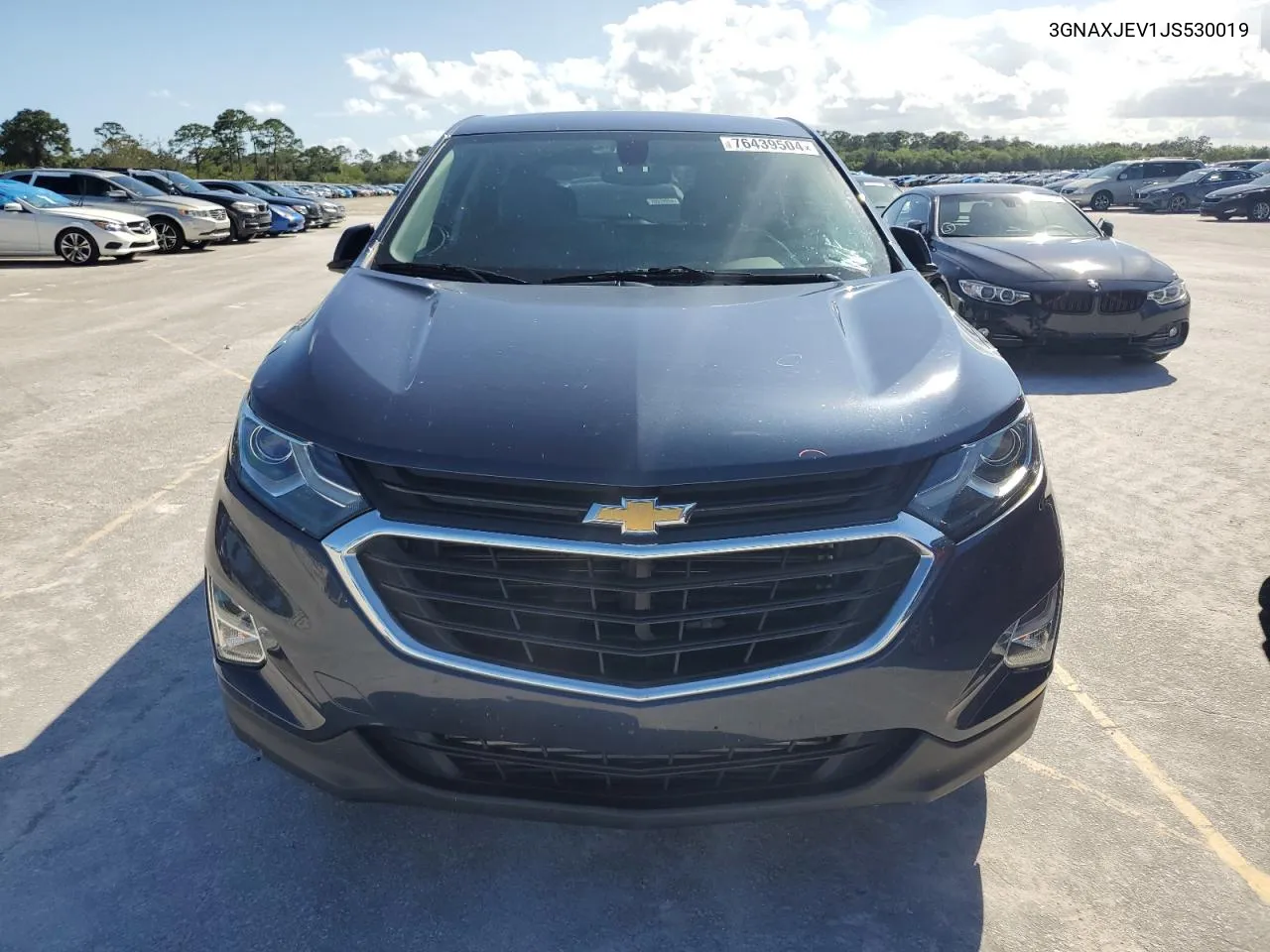 2018 Chevrolet Equinox Lt VIN: 3GNAXJEV1JS530019 Lot: 76439504