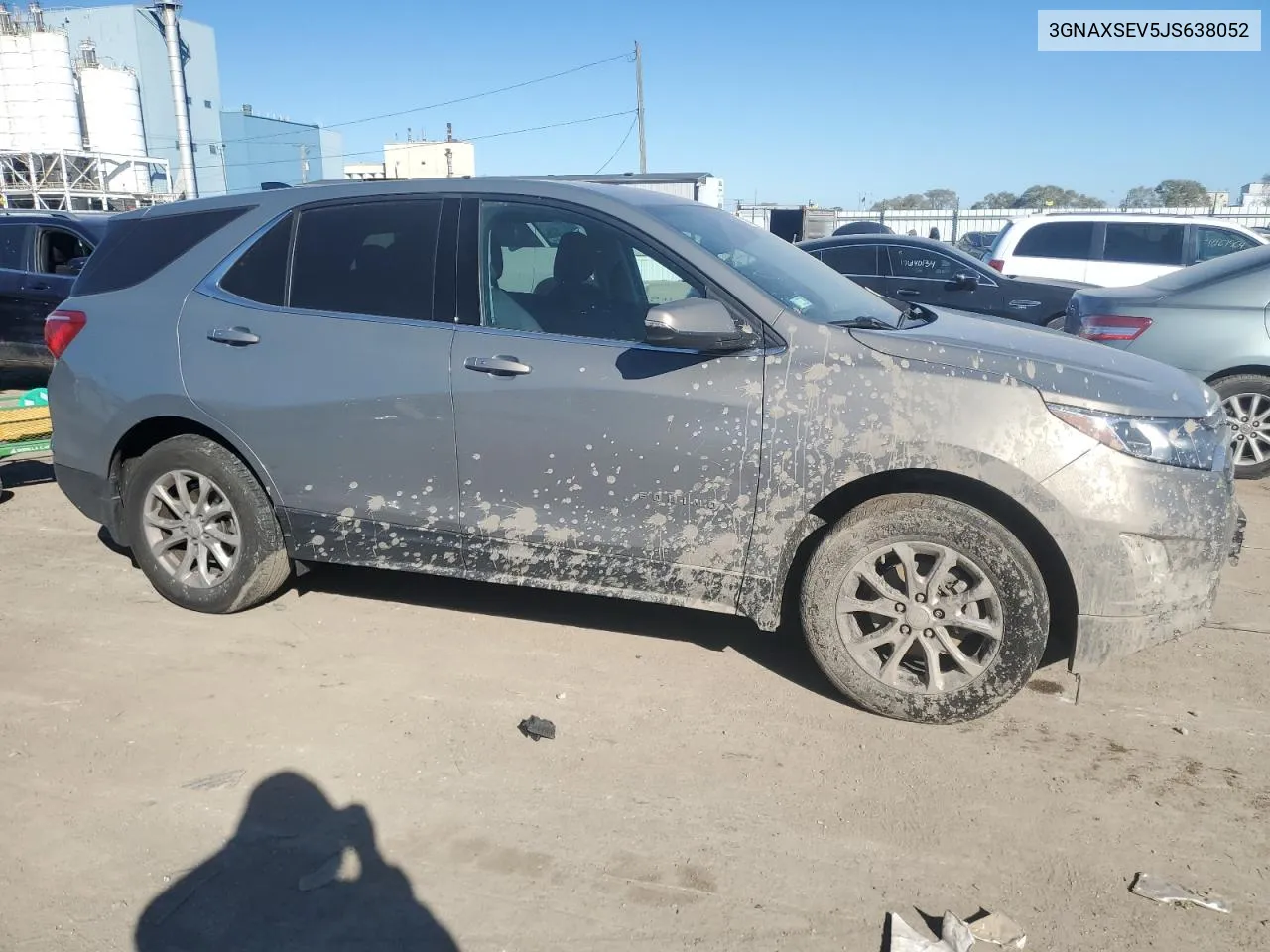 2018 Chevrolet Equinox Lt VIN: 3GNAXSEV5JS638052 Lot: 76473234