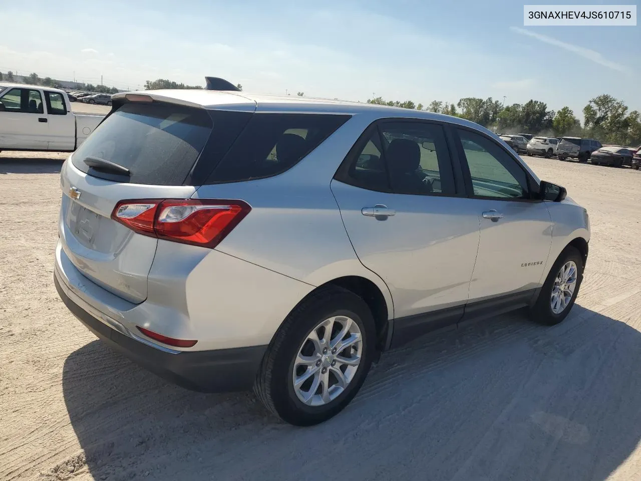 2018 Chevrolet Equinox Ls VIN: 3GNAXHEV4JS610715 Lot: 76479634