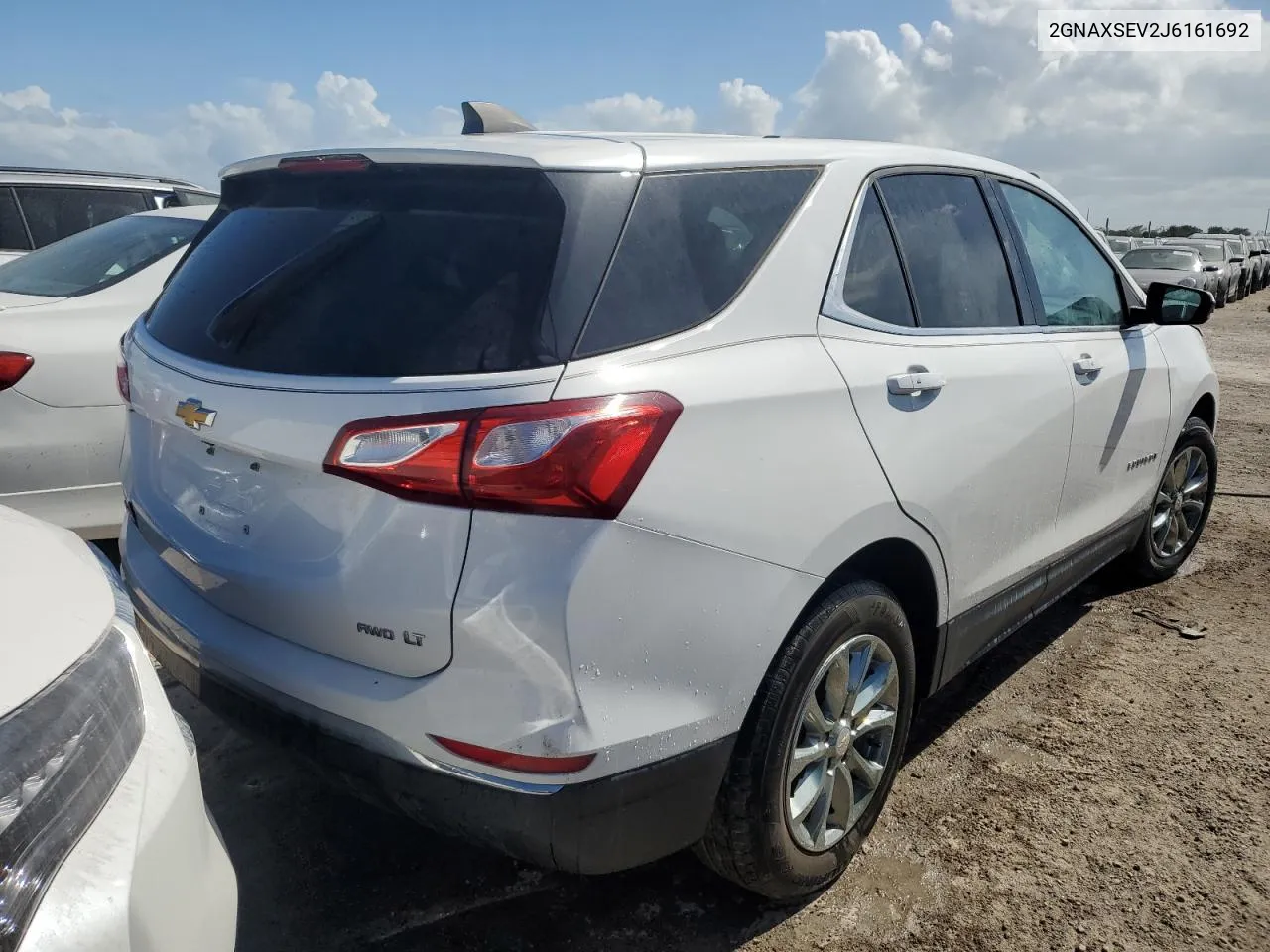 2018 Chevrolet Equinox Lt VIN: 2GNAXSEV2J6161692 Lot: 76485384