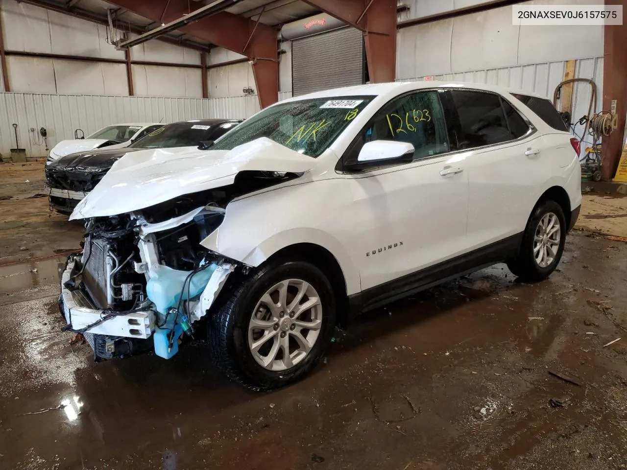 2018 Chevrolet Equinox Lt VIN: 2GNAXSEV0J6157575 Lot: 76491704