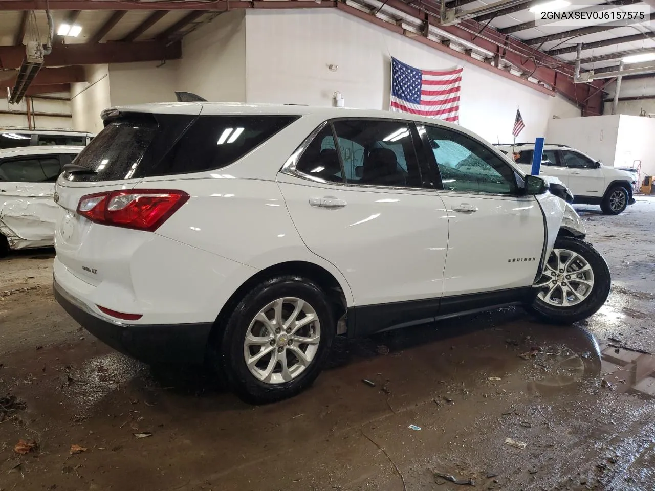 2018 Chevrolet Equinox Lt VIN: 2GNAXSEV0J6157575 Lot: 76491704