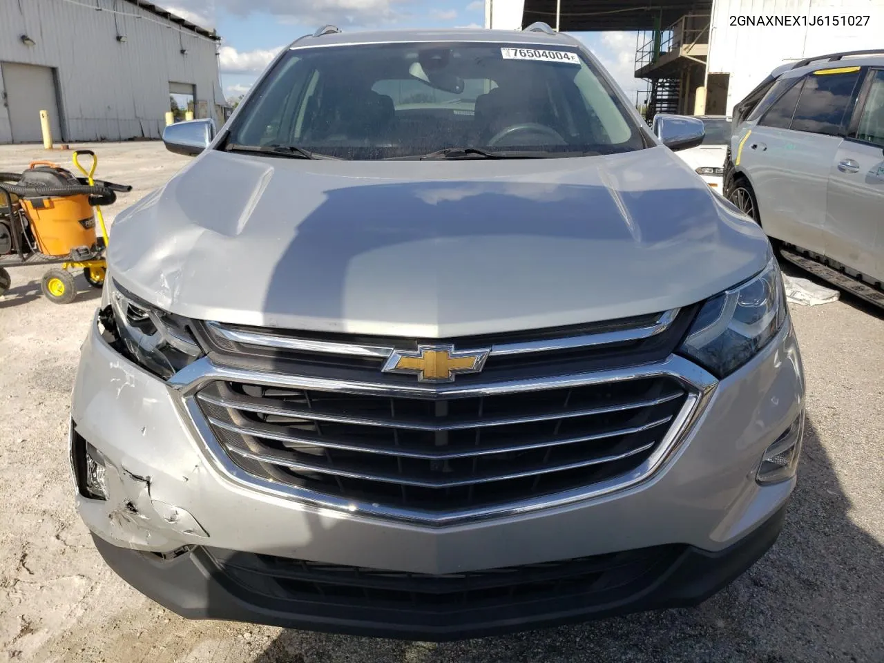 2018 Chevrolet Equinox Premier VIN: 2GNAXNEX1J6151027 Lot: 76504004