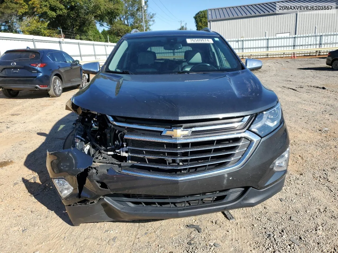 2018 Chevrolet Equinox Premier VIN: 2GNAXVEV8J6203557 Lot: 76509974