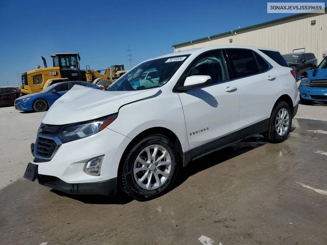 2018 Chevrolet Equinox Lt VIN: 3GNAXJEV5JS539659 Lot: 76516504