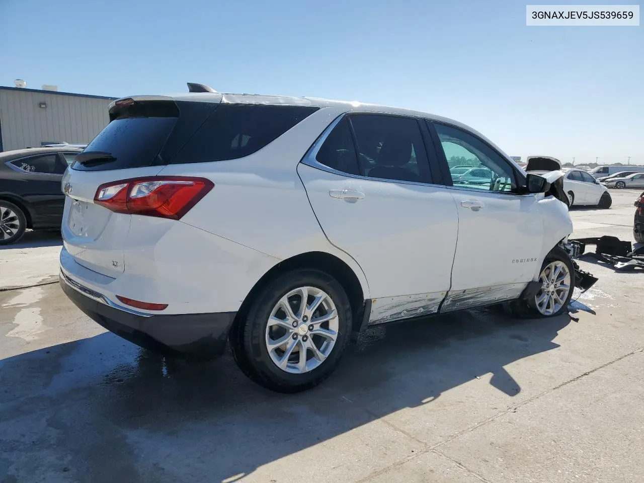 2018 Chevrolet Equinox Lt VIN: 3GNAXJEV5JS539659 Lot: 76516504