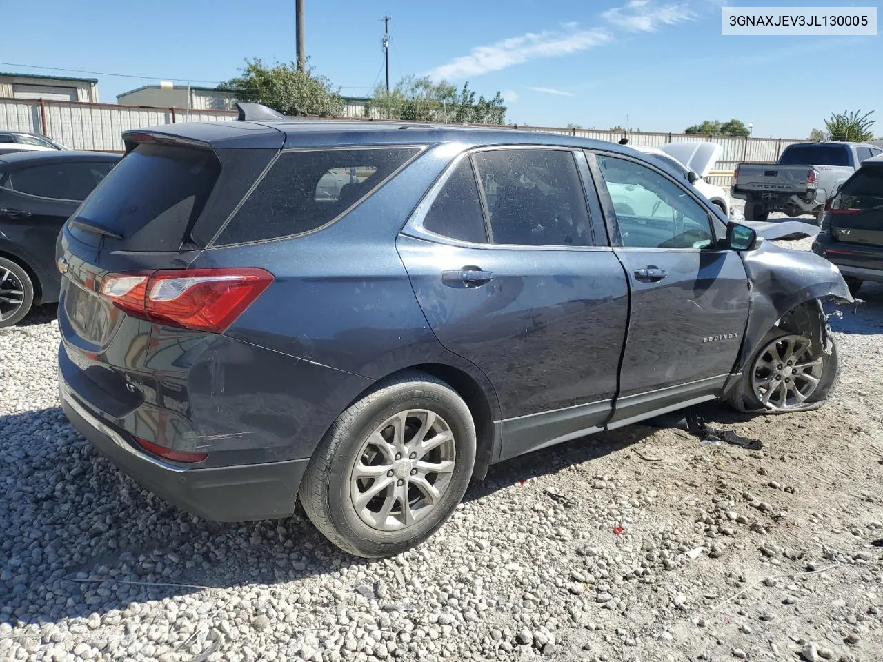 2018 Chevrolet Equinox Lt VIN: 3GNAXJEV3JL130005 Lot: 76519554