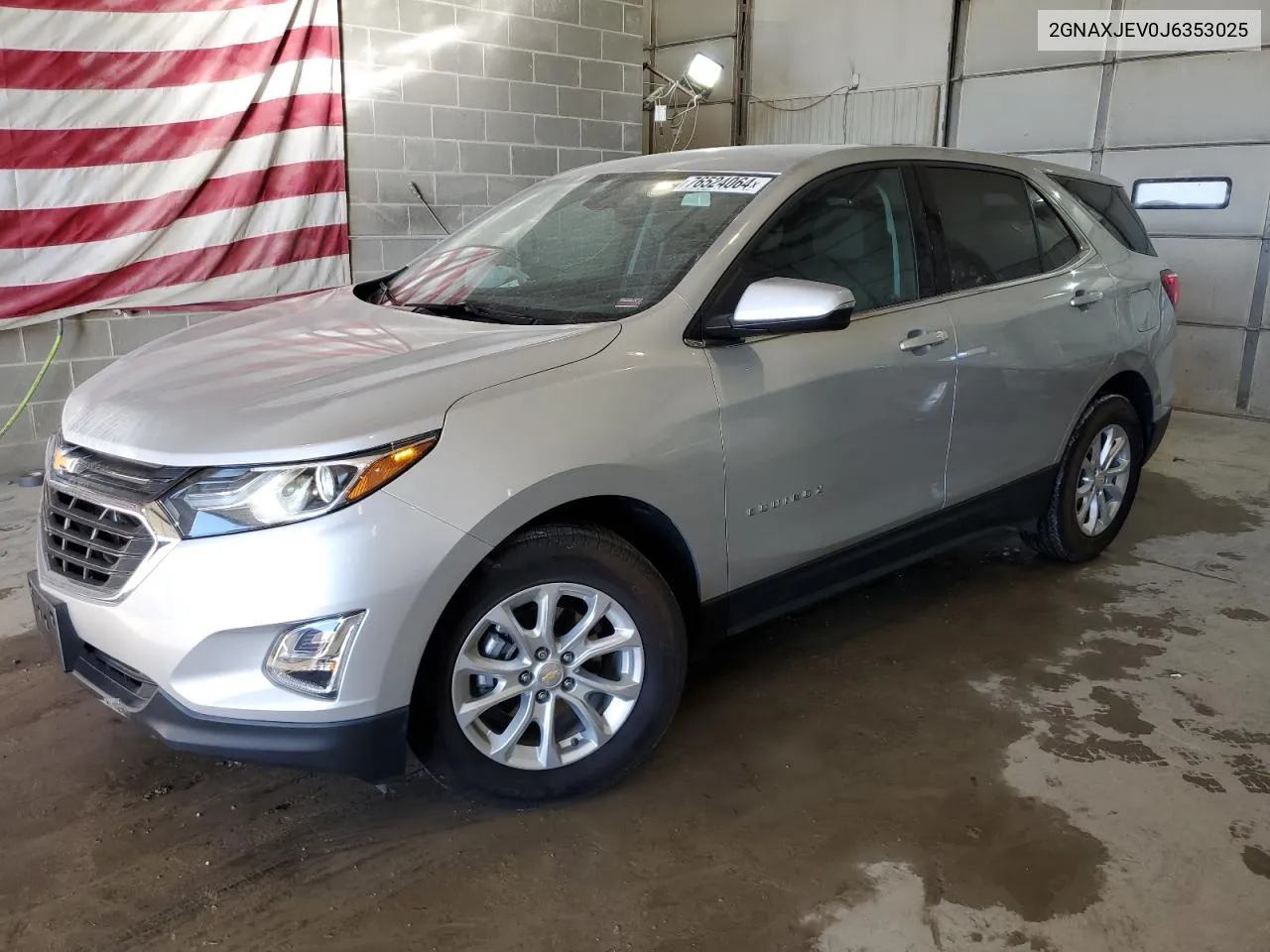 2018 Chevrolet Equinox Lt VIN: 2GNAXJEV0J6353025 Lot: 76524064